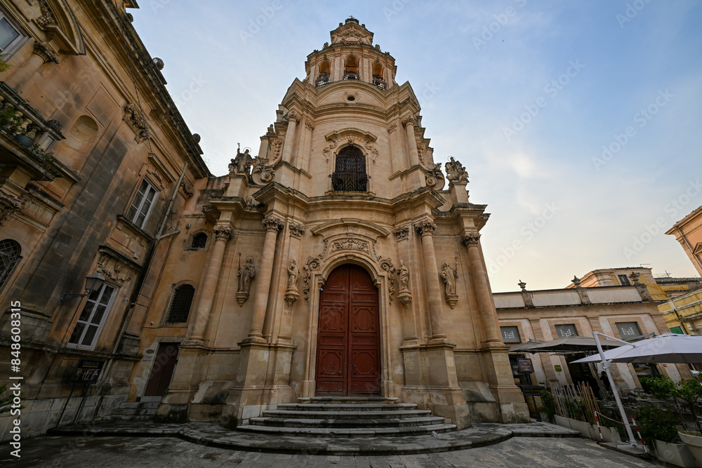 Sticker Church of Saint Joseph - Ragusa, Italy