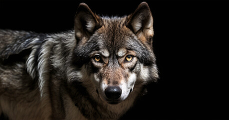 Obraz premium portrait of a wolf