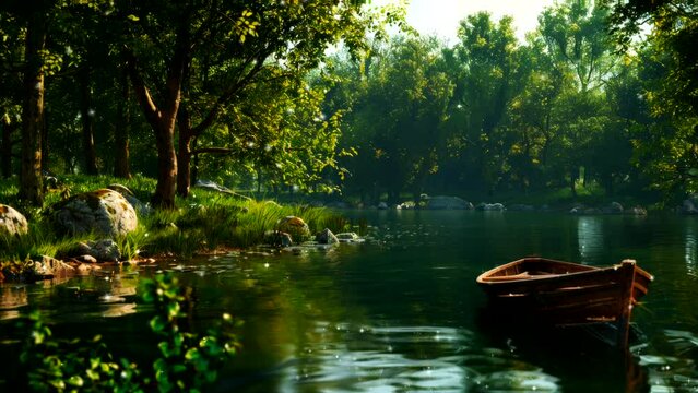Whispering Waters: Unwinding and Rejuvenating by the Tranquil River