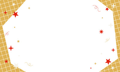 かわいいフレームのイラスト素材