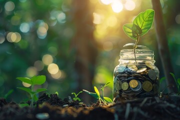 Pile of scattered coins depicting financial freedom and prosperity in an engaging photo