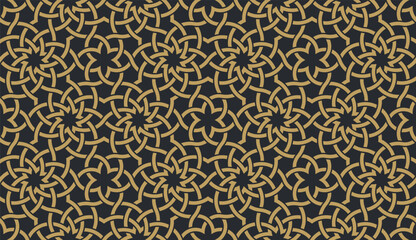 Seamless geometric pattern in authentic arabian style.