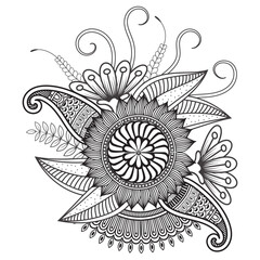 Traditional and Cultural Beautiful pattern design, tattoo design, mandala patterns, Arabic patterns, Rangoli, Alpona, Kolam, Paisley line art.