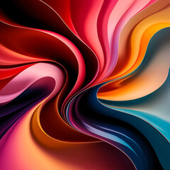 abstract background with waves