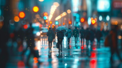 Unfocused figures frantically searching for the final clue.