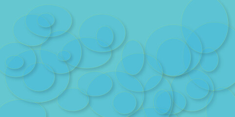 Abstract blue background with white transparent circles. Pastel Blue Stripe Line Pattern Texture Background BG and Wallpaper. Vector illustration. You can use for banner, wallpaper and many more
