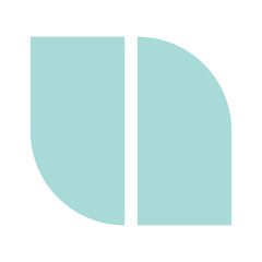 Abstract geometric shape vector element