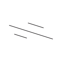 Abstract geometric shape vector element