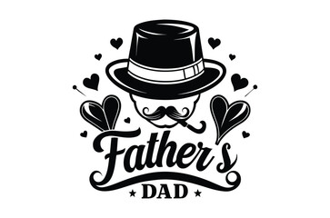 Father's Day svg, super dad T Shirt, Retro hand drawn lettering with Father's day quotes, Happy Fathers Day Typography Vector Bundle, Cut File Cricut, Silhouette, Illustration, svg, png