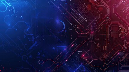 Obraz premium Abstract background, technology circuit board. electronic motherboard. Communication concept