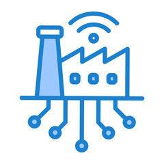 Smart Factory Icon