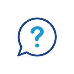 Question mark icon, question sign vector design	