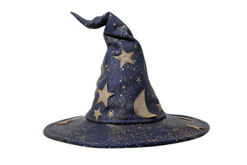 Wizard Hat with Stars and Moon