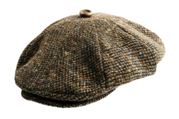Vintage Tweed Newsboy Cap