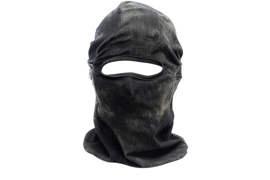 Black Balaclava with Eyeholes