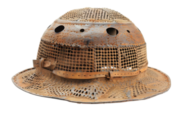 Old Rusty  Sun Helmet