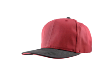 Red and Black Baseball Cap
