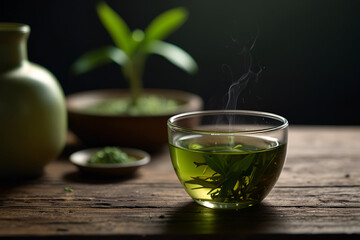 Green Tea on Product Shooting