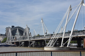 Fototapeta premium Plants or decorative street patterns, bridges, Chinatown, towers, London Europe
