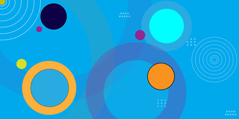 Colourful abstract background, Geometric shapes wallpaper for poster, certificate, presentation, landing page