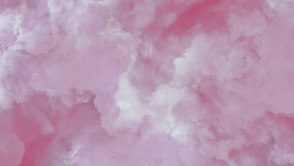 Pink watercolor background for your design. Abstract beautiful decorative and lovely soft pink grunge watercolor texture background design. Fantasy smooth light pink watercolor paper textured.