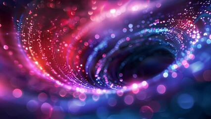 A captivating visual of a swirling vortex filled with vibrant shades of digital assets flowing into a liquidity pool.