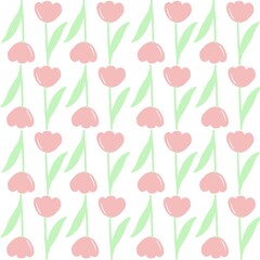 seamless pattern with flower