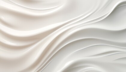 creme white wave background