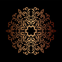 luxury ornamental mandala design background, Decorative ornamental Mandala in ethnic oriental style, Vintage decorative elements