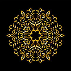 luxury ornamental mandala design background, Decorative ornamental Mandala in ethnic oriental style, Vintage decorative elements