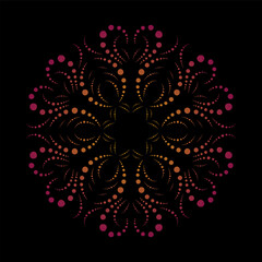 luxury ornamental mandala design background, Decorative ornamental Mandala in ethnic oriental style, Vintage decorative elements