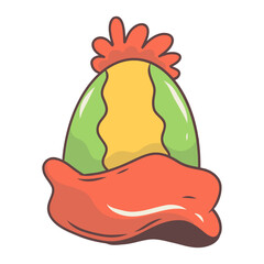 Baby Supplies Accessories on White Background. Vector Illustration in Cartoon Style.