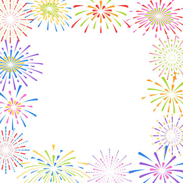 Firework Page Border