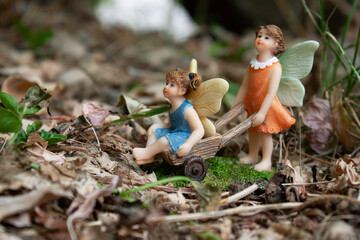 Miniature Hand Painted Resin Fairy Garden Fairies