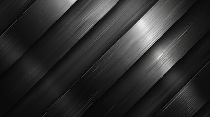 Obraz premium Abstract Diagonal Lines in Black and White