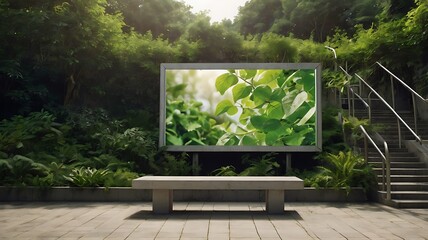 Fototapeta premium Empty billboards for advertisement