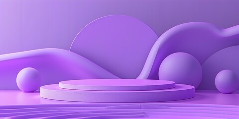 Obraz premium photo podium stage product mockup studio colors red, Hd, 2:1, design, stage, product, podium, background, empty, 