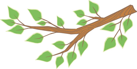 Bunch of tree illustration for decoration on nature and organic life style. 