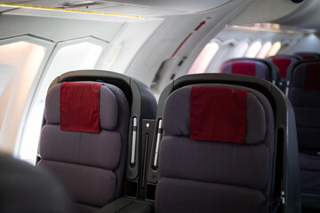 Plane interior