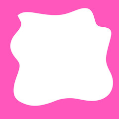 Hollow Cut Out Frame Abstract Decor