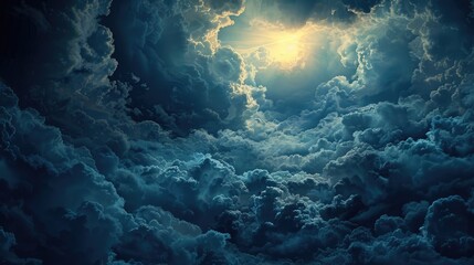 Dim illumination in the atmosphere