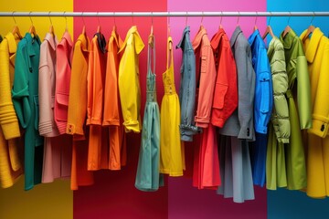 Fashionably Futuristic: AI-Powered Virtual Stylist Enhancing Wardrobe Choices in Vibrant Studio Setting