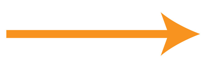 Obraz premium long arrow vector icon. double side left and right straight Horizontal long arrow icon. flat style long arrow vector illustration.