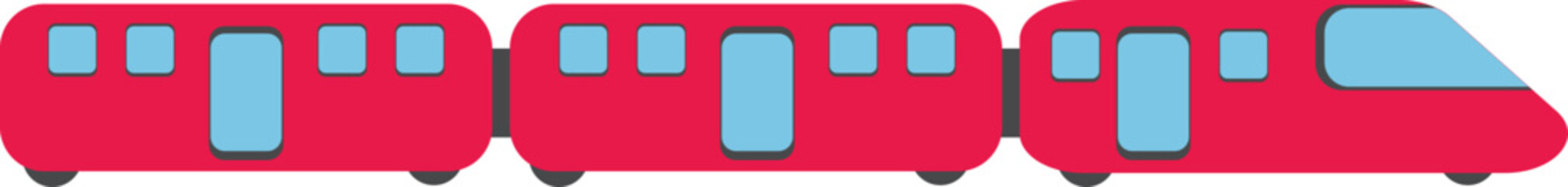 train vehicle transportation illustration