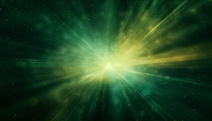 Naklejka premium green background with rays