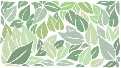 abstract leaves shapes, natural background