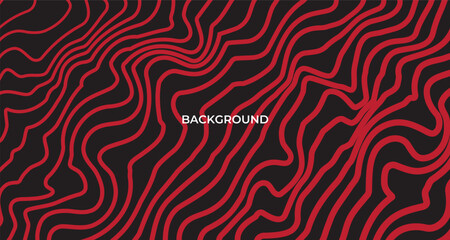Striking Abstract Red and Black Wave Backgrounds for a Powerful Visual Impact