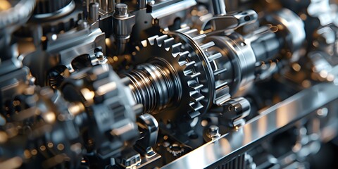 Understanding the Anatomy of Car Engine Parts and Gears Detailed Explanations. Concept Car Engine Parts, Gears, Anatomy, Detailed Explanations