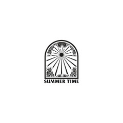 summer logo vector