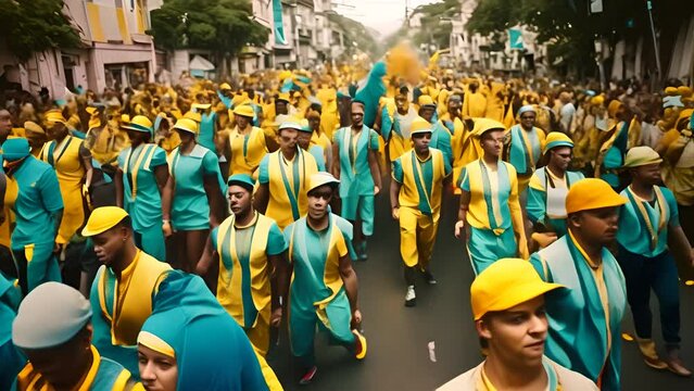 Carnival Parade Generative AI